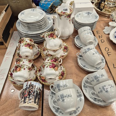 Lot 748 - Winterling and Royal Albert tea wares