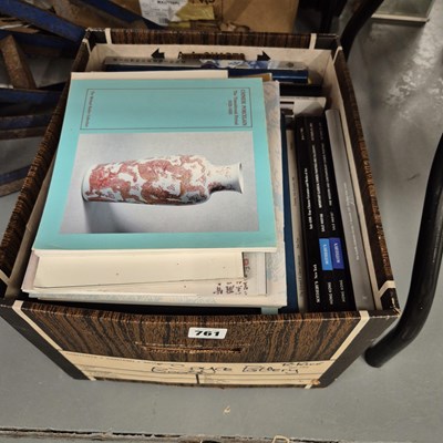 Lot 761 - A collection of Oriental sale catalogues and...