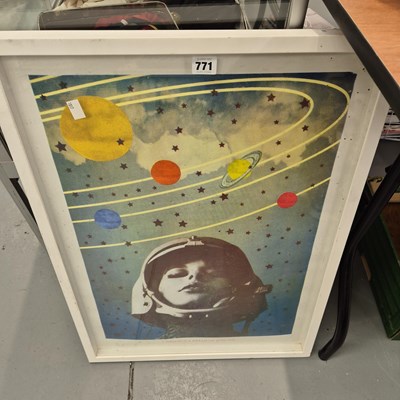 Lot 771 - A framed print inscribed 'I Dreamed a Dream of...