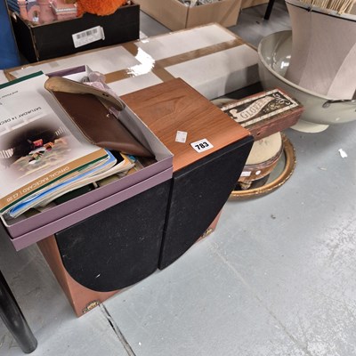 Lot 783 - A pair of Castle Acoustics speakers, geometry...