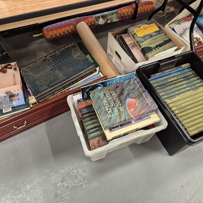 Lot 812 - Books, novels, natural history, atlases, etc