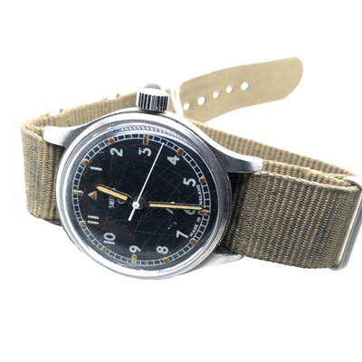 Lot 1125 - Smith's wristwatch- a W10 British Military...