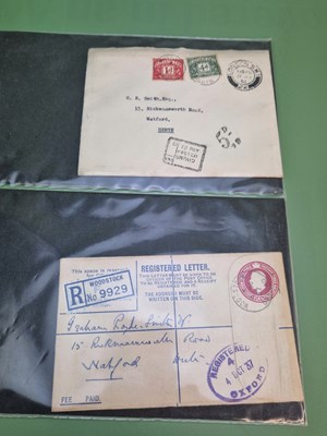 Lot 1271 - Collection of world postal covers 19th-20th...