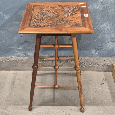 Lot 1287 - An interesting Arts & Crafts occasional table...