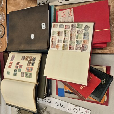 Lot 837 - Seventeen albums of postage stamps