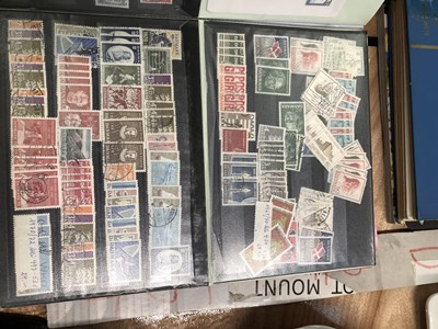 Lot 847 - Ten various stamp albums