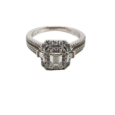 Lot 1134 - Vera Wang 'LOVE' 18ct white gold designer VW...