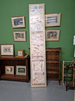 Lot 431 - A large screen print art work