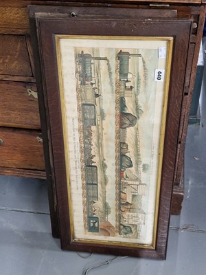 Lot 438 - Two antique railway prints
