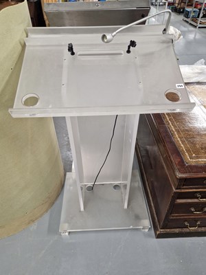 Lot 294 - A perspex reading stand
