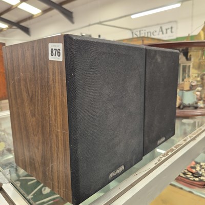 Lot 876 - A pair of Wharfdale Diamond II speakers
