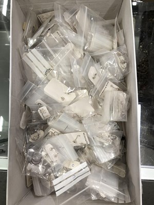 Lot 1069 - Silver- new old stock. Unhallmarked vintage...