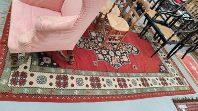 Lot 271 - An old Bessarabian Kelim Rug 295 x 184cms