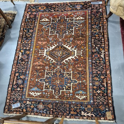Lot 277 - Persian Karadja rug. 169 x 135cms