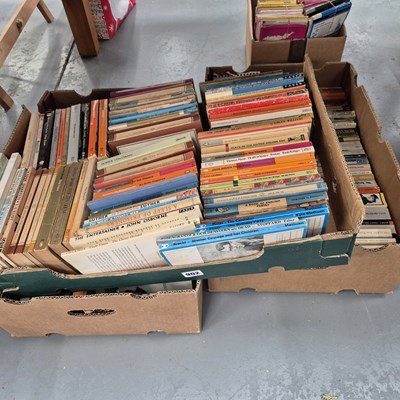 Lot 902 - A quantity of vintage paperbackss - fiction,...