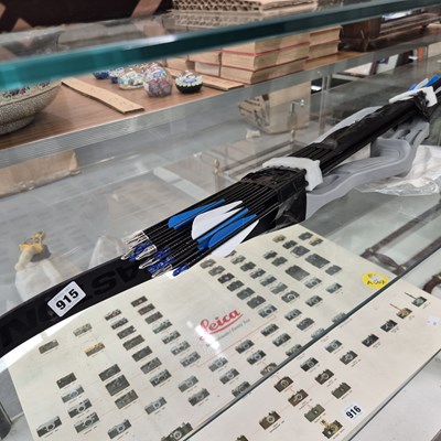 Lot 915 - An Easton USA made archery bow and arrows, and...