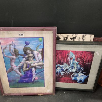 Lot 920 - Three Dave Patchett signed limited edition...