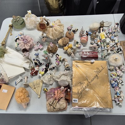 Lot 921 - Ceramic figurines, dolls, The Golden Spinning...