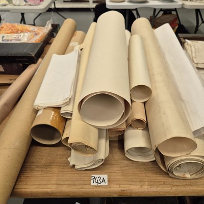 Lot 943A - A collection of vintage maps and plans