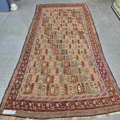 Lot 1334 - An antique Turkish Tribal rug 344 x 167 cm