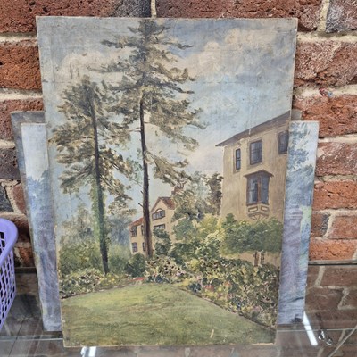 Lot 973 - Pamela Spencer. (1924-2012) Three landscape...