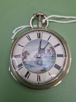 Lot 1335 - An open faced fusee pocket watch by Matthew...