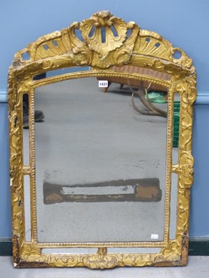 Lot 1431 - An early 19th century gilt and carved framed...