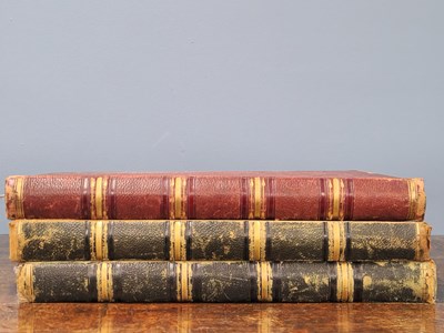 Lot 1452 - Three folio albums of late Victorian...