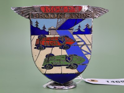 Lot 1469 - A very rare 1930s enamelled chrome-plated...