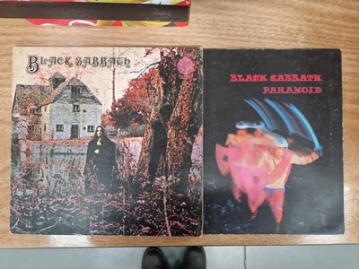 Lot 602 - Black Sabbath; 2 LP Records; Black Sabbath...
