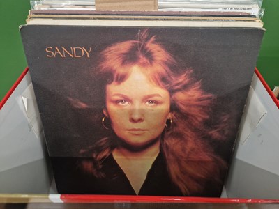 Lot 604 - Folk/Rock - 10 LP Records; Sandy Denny - Sandy...