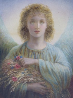 Lot 1475 - Late 19th century, the Madonna of the Wheat,...