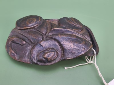 Lot 1485 - A 1993 cupro-bronze geometrically cast belt...