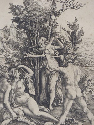 Lot 1517 - After Durer, Hercules at the Crossroads and...
