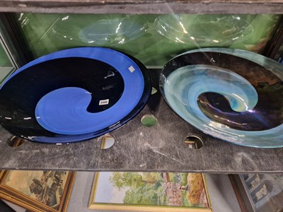 Lot 506 - Two art glass dishes