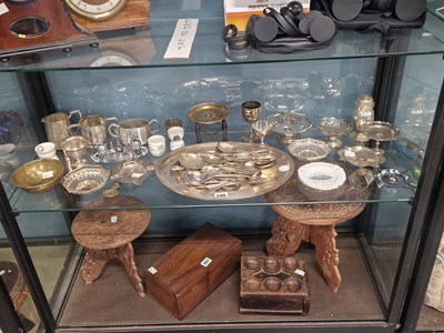 Lot 586 - A collection of Union Castle line electroplate...