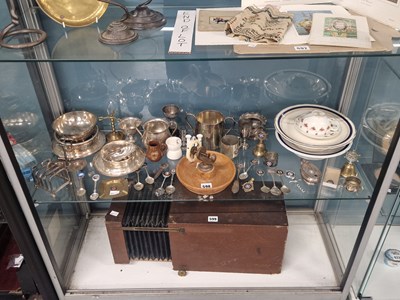 Lot 598 - Union Castle and other shipping line souvenir...