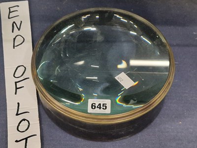 Lot 645 - A large lens