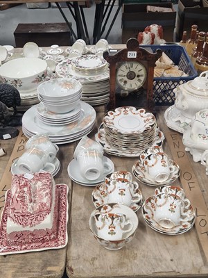Lot 711 - Clifton China and Denby tea wares, a cheese...
