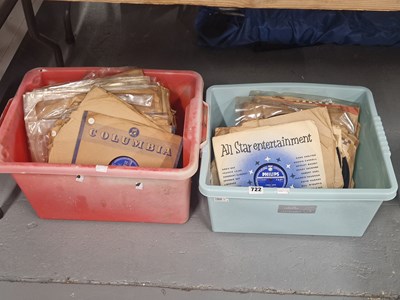 Lot 722 - A collection of 78rpm records