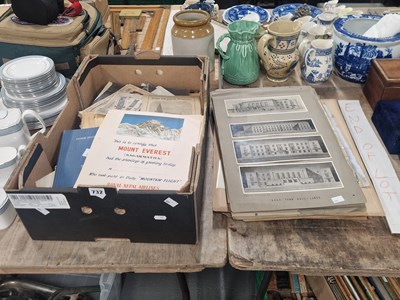 Lot 732 - Photographs of Bury town hall, football teams...