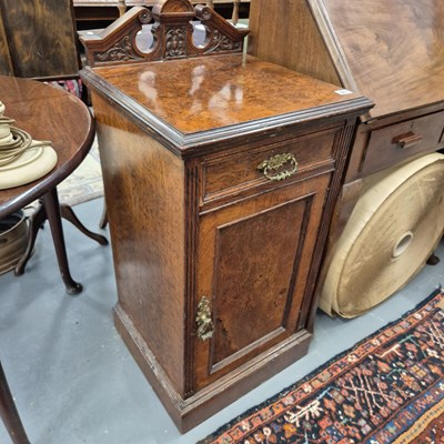 Lot 51 - A Victorian bedside cabinet. H 99 W 46 D 44cm