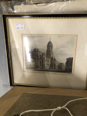 Lot 95 - A watercolour study of an antelope, an oil...