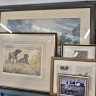 Lot 97 - A group of various decorative prints and other...