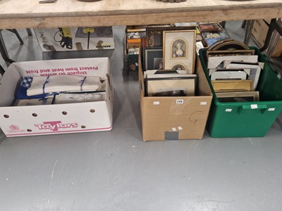 Lot 770 - Framed photographs, prints and pictures...