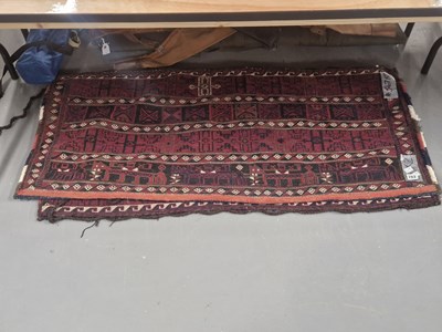 Lot 782 - A pair of middle eastern camel bags