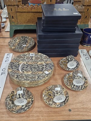 Lot 790 - A collection of Halcyon Days Champagne snake...