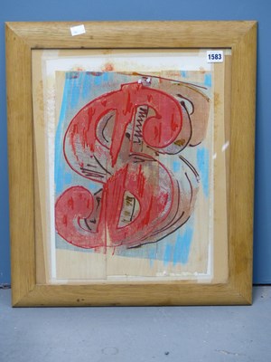Lot 1583 - Pietro Psaier (1936-2004) Big Bucks After Andy...