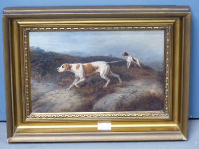 Lot 1590 - 19th century, a pair of brown and white...