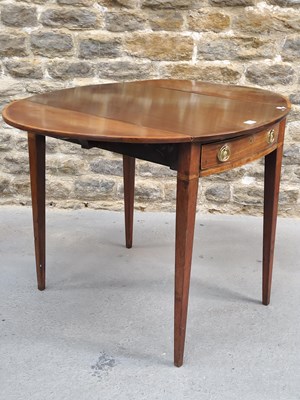 Lot 1592 - A 19th century satin wood cross-banded...